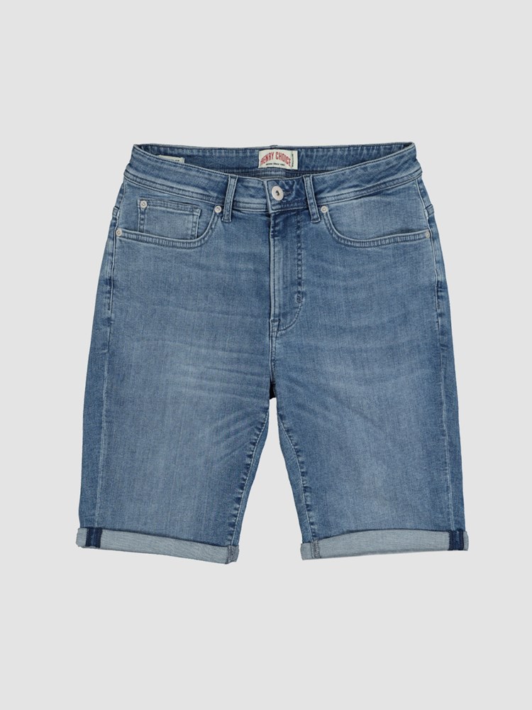 Skinny mid blue shorts 7051644170232_DAB_Skinny mid blue shorts DAB.jpg_
