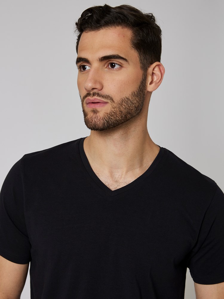 2-Pack V-Neck T-Skjorte 7204008_CAB-HENRYCHOICE-NOS-Modell-Front_chn=boys_1040_2-Pack V-Neck T-Skjorte CAB.jpg_Front||Front