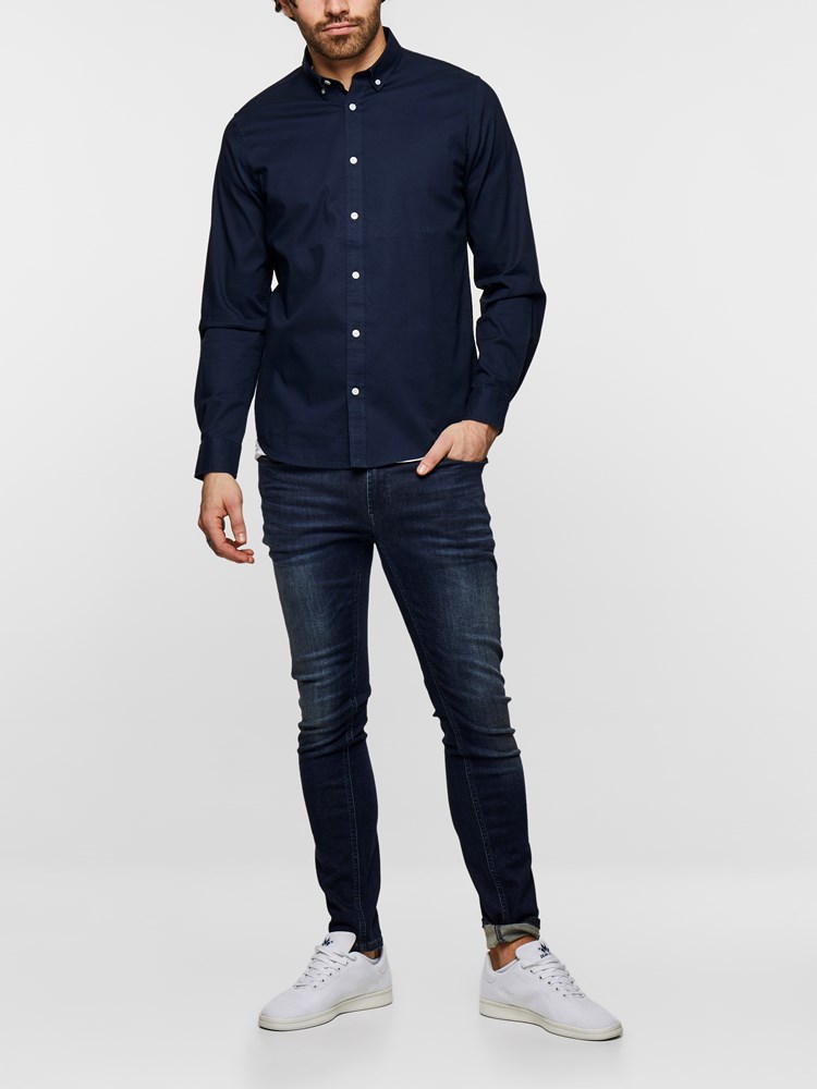 SKINNY STAN BLUE SUPER STRETCH 7225288_D06_HenryChoice_S19_modell-front_SKINNY STAN BLUE SUPER STRETCH D06.jpg_Front||Front
