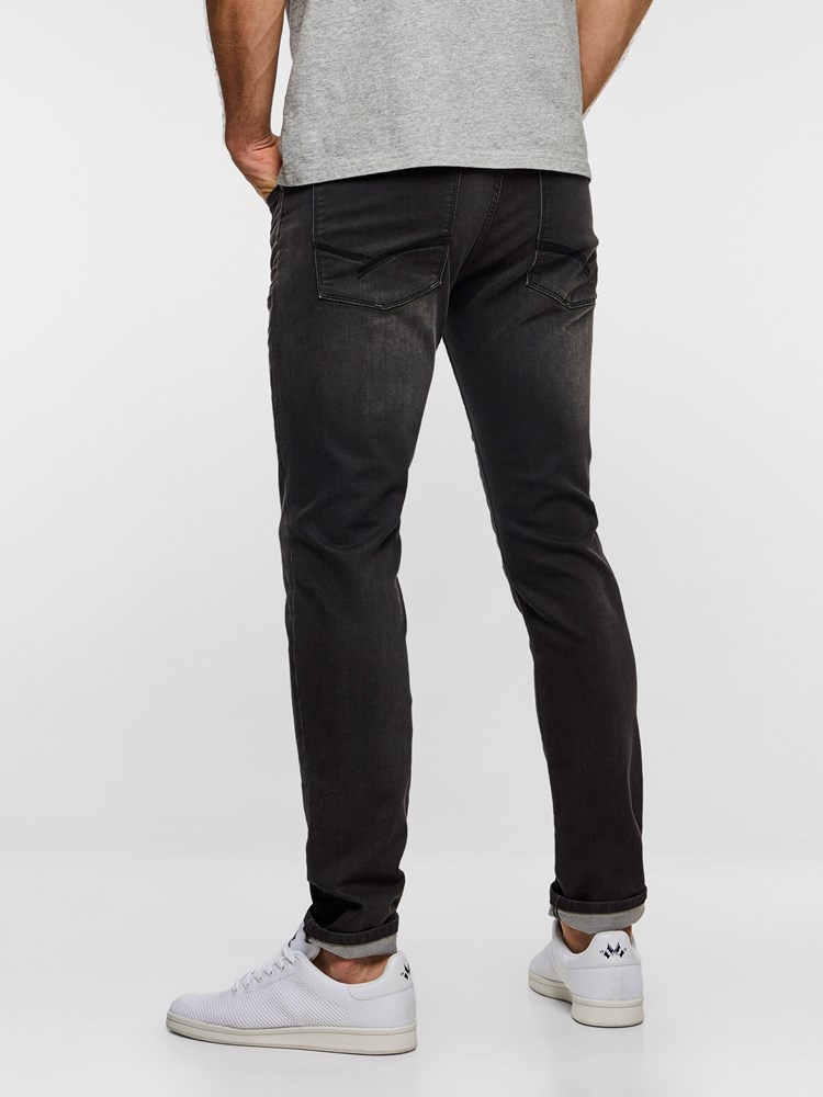 SLIM WILL BLACK KNIT STRETCH 7232828_D04-HENRYCHOICE-NOS-Modell-back_80038_SLIM WILL BLACK KNIT STRETCH D04.jpg_Back||Back