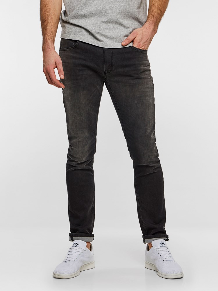 SLIM WILL BLACK KNIT STRETCH 7232828_D04-HENRYCHOICE-NOS-Modell-front_28734_SLIM WILL BLACK KNIT STRETCH D04.jpg_Front||Front