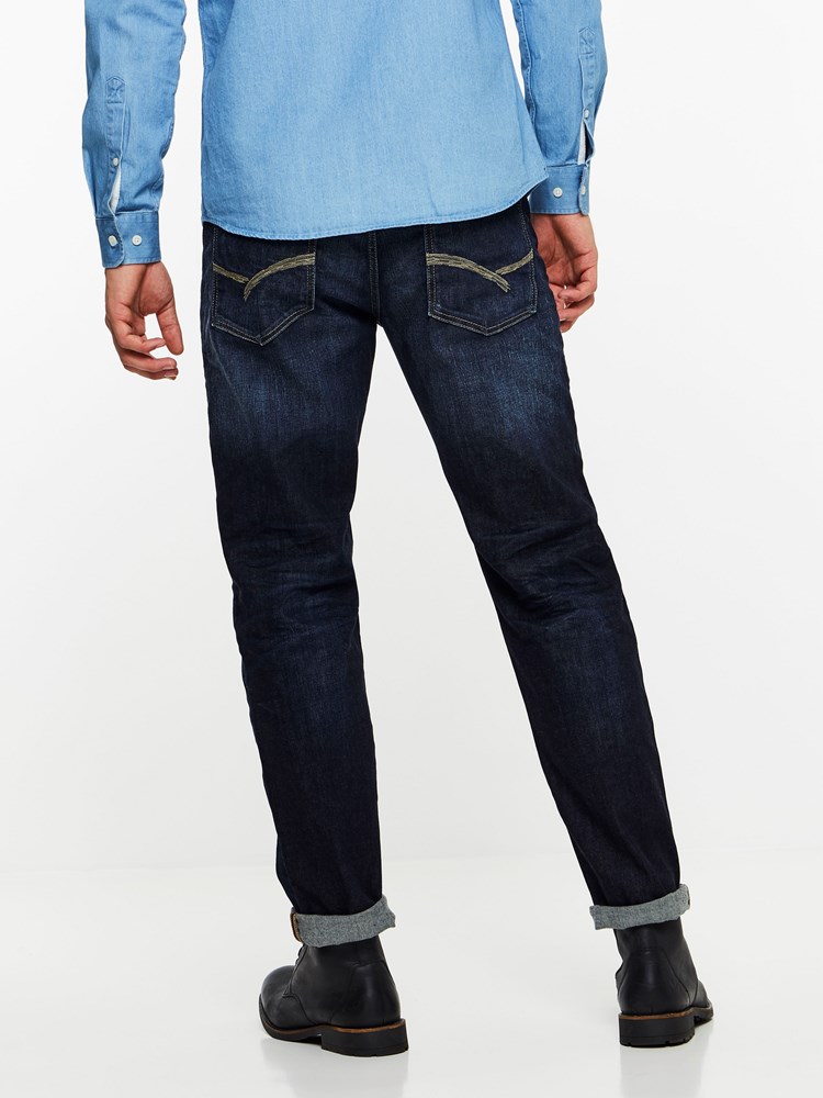 REGULAR RALPH DK BLUE STRETCH 7235339_D04-HENRYCHOICE-NOS-Modell-back_94304_REGULAR RALPH DK BLUE STRETCH D04.jpg_Back||Back