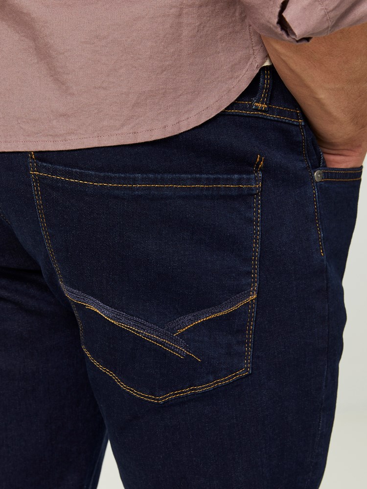 SLIM WILL DARK BLUE STRETCH 7235637_HENRY CHOICE_NOS_SLIM WILL DARK BLUE STRETCH_36_D03_BLÅ_999_-details_74967_SLIM WILL DARK BLUE STRETCH D03.jpg_