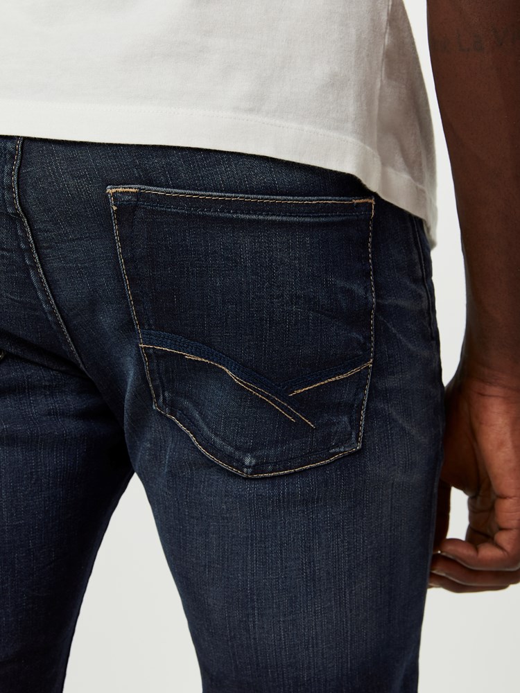 SKINNY SID BLUE COATED STRETCH JEANS 7239672_D04-HENRYCHOICE-NOS-Modell-right_79782_SKINNY SID BLUE COATED STRETCH JEANS D04.jpg_Right||Right