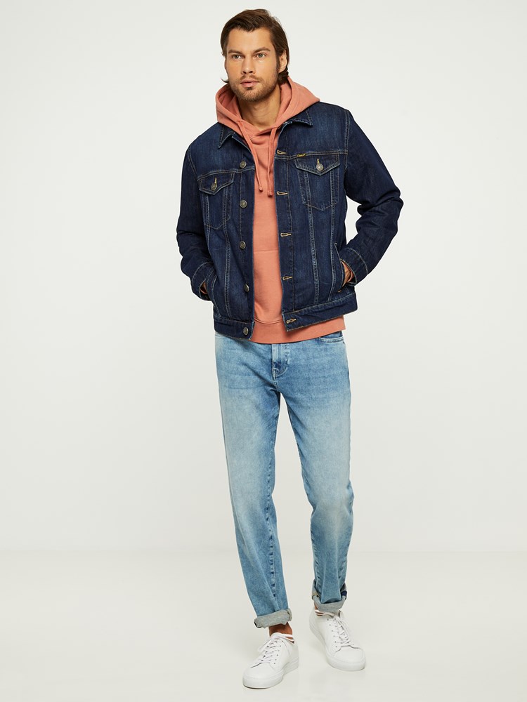 CORE DENIM JAKKE 7240061_DAB-HENRYCHOICE-H19-Modell-right_82585_CORE DENIM JAKKE DAB.jpg_Right||Right