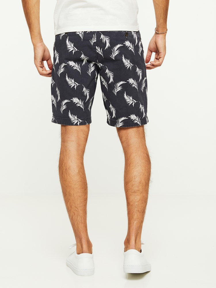 LEAVES PRINTET SHORTS 7243089_C27-HENRYCHOICE-H20-Modell-back_6811_LEAVES PRINTET SHORTS C27.jpg_Back||Back