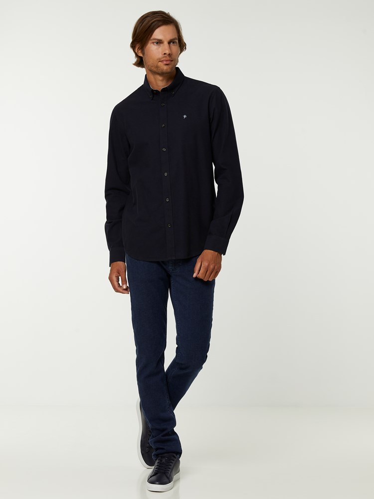 BRUSHED OXFORD SKJORTE 7244568_C27-HENRYCHOICE-A20-Modell-front_34812_BRUSHED OXFORD SKJORTE C27.jpg_Front||Front