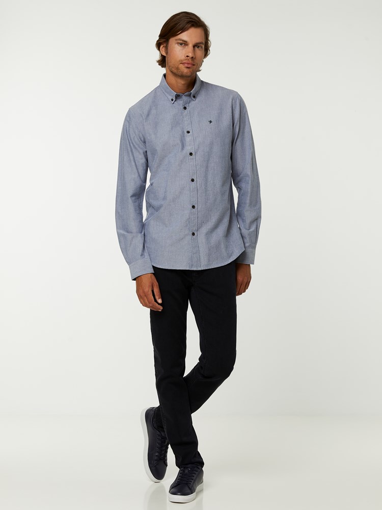 BRUSHED OXFORD SKJORTE 7244568_EDR-HENRYCHOICE-A20-Modell-front_69333_BRUSHED OXFORD SKJORTE EDR.jpg_Front||Front