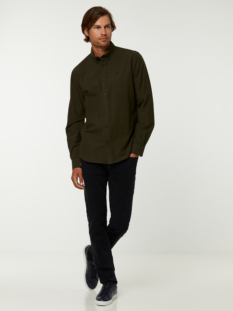 BRUSHED OXFORD SKJORTE 7244568_GOU-HENRYCHOICE-A20-Modell-front_39516_BRUSHED OXFORD SKJORTE GOU.jpg_Front||Front