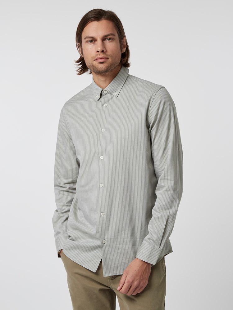 Lawrence Skjorte 7246307_GJW-HENRYCHOICE-S21-Modell-front_10301_Lawrence Skjorte GJW.jpg_Front||Front