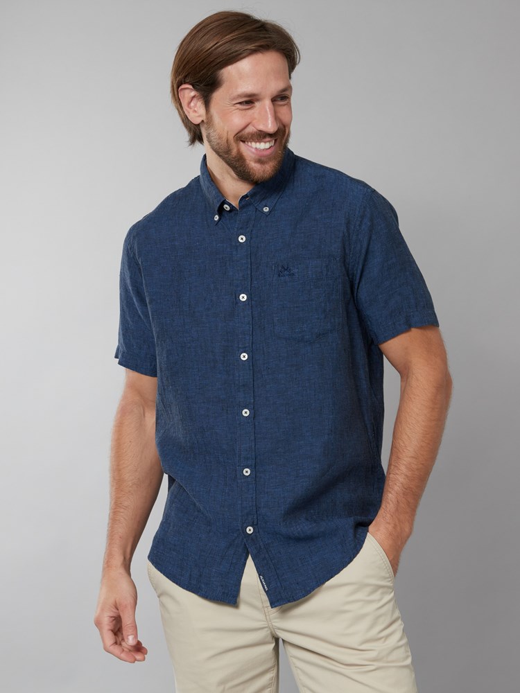 Dillon linskjorte - regular fit 7249965_EGJ-JEANPAUL-H22-Modell-Front_8385_Dillon linskjorte - regular fit EGJ.jpg_Front||Front