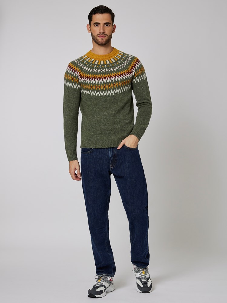Iain strikkegenser 7500519_GMH-HENRYCHOICE-W22-Modell-Front_chn=boys_2010_Iain strikkegenser GMH.jpg_Front
