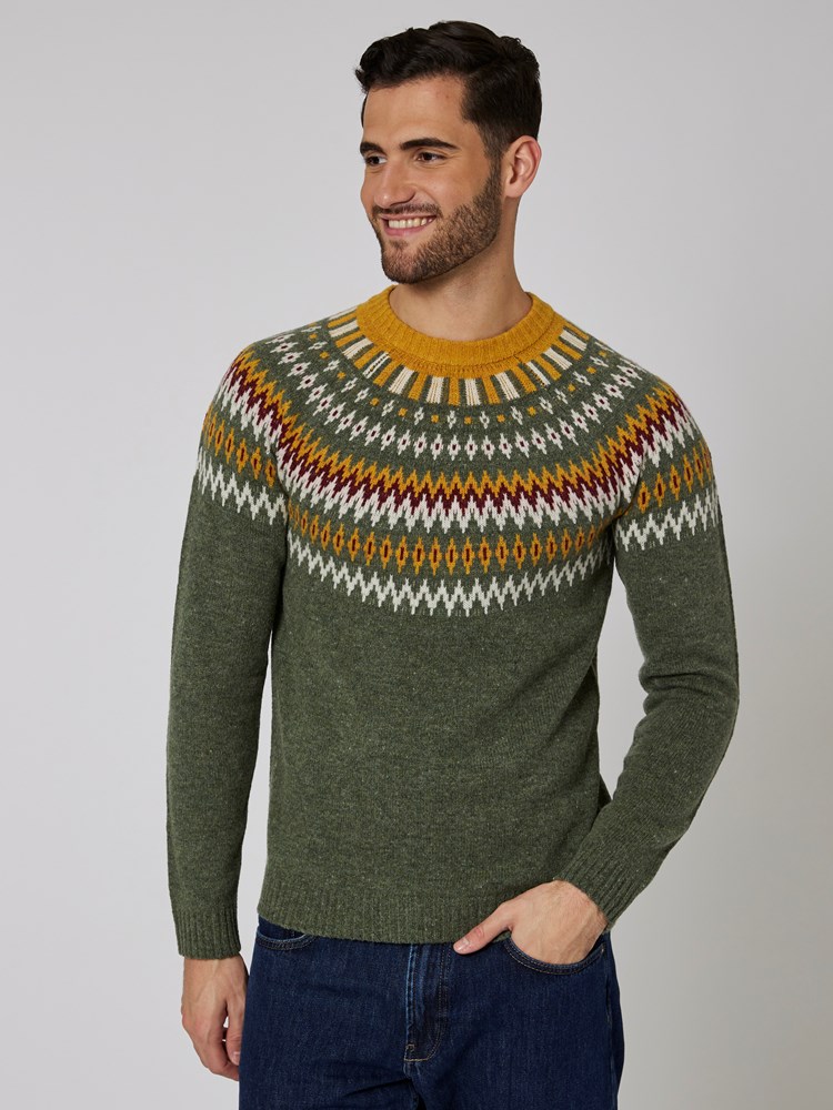Iain strikkegenser 7500519_GMH-HENRYCHOICE-W22-Modell-Front_chn=boys_3010_Iain strikkegenser GMH.jpg_Front