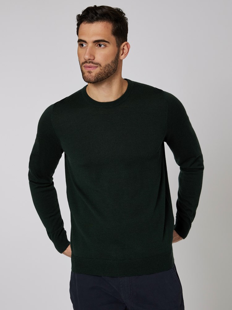 Merino strikkegenser 7500570_GTX-MRCAPUCHIN-W22-Modell-Front_chn=boys_391_Merino strikkegenser GTX.jpg_Front||Front
