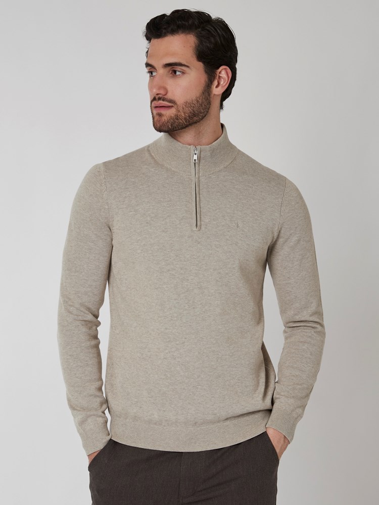 Dammers zip neck strikkegenser 7501047_AIN-MRCAPUCHIN-A22-Modell-Front_chn=boys_6768_AQB_Dammers zip neck strikkegenser AQB.jpg_