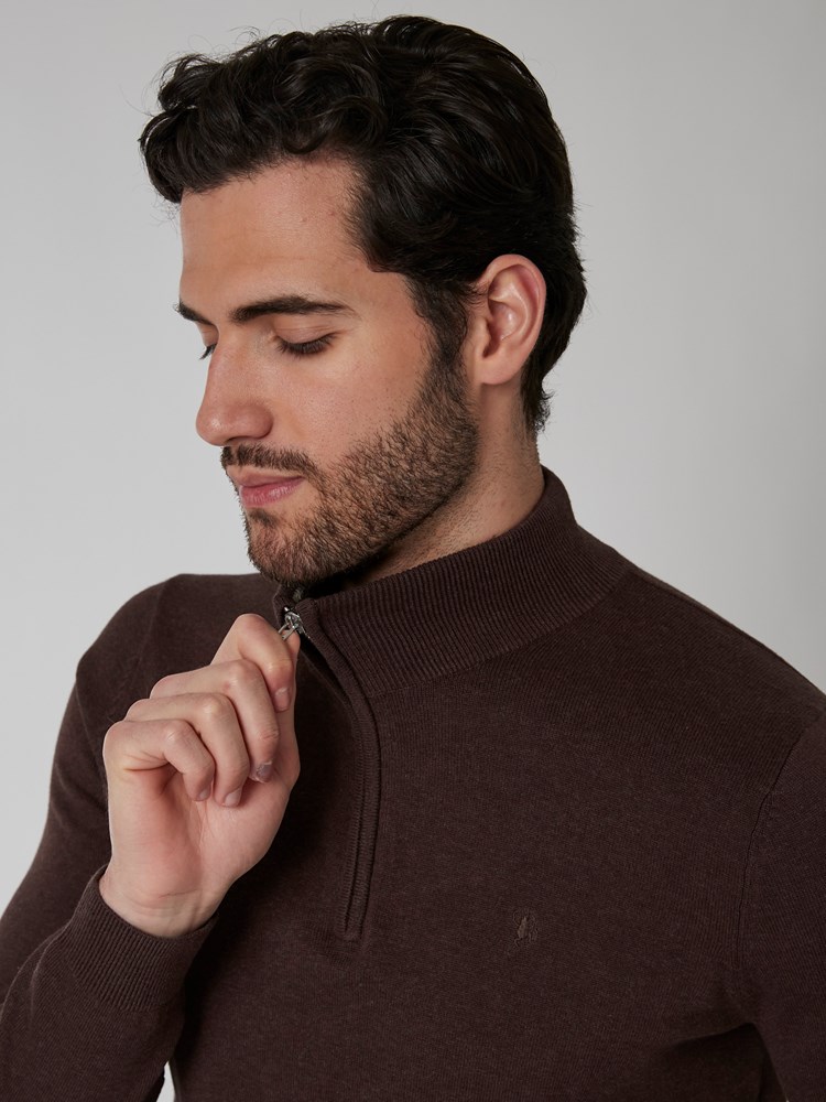 Dammers zip neck strikkegenser 7501047_AQB-MRCAPUCHIN-A22-details_chn=boys_4018_AIN_Dammers zip neck strikkegenser AIN.jpg_