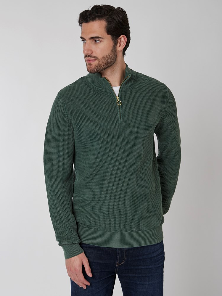 Patent zipneck strikkegenser 7501050_GUR-HENRYCHOICE-A22-Modell-Front_chn=boys_3291_Patent zipneck strikkegenser GUR.jpg_Front||Front