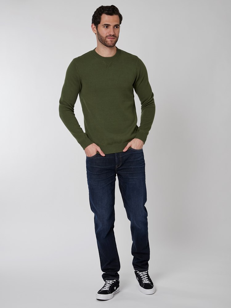Vee strikkegenser 7501051_GMH-HENRYCHOICE-A22-Modell-Front_chn=boys_4579_Vee strikkegenser GMH.jpg_Front||Front