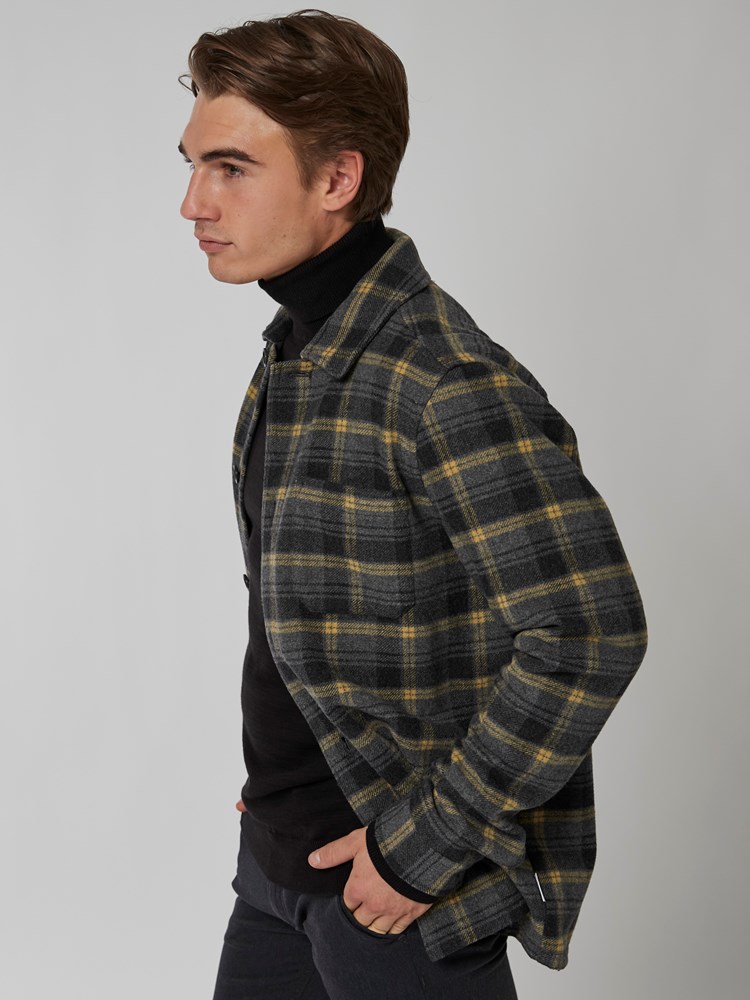 James check overskjorte 7501090_I6T-MRCAPUCHIN-A22-Modell-Left_chn=boys_4957_James check overskjorte I6T 7501090.jpg_Left||Left
