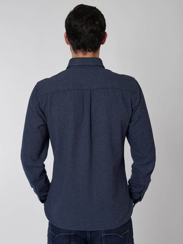 Twill shirt 7501105_EDR-HENRYCHOICE-A22-Modell-Back_chn=boys_2187_Twill shirt EDR.jpg_Back||Back