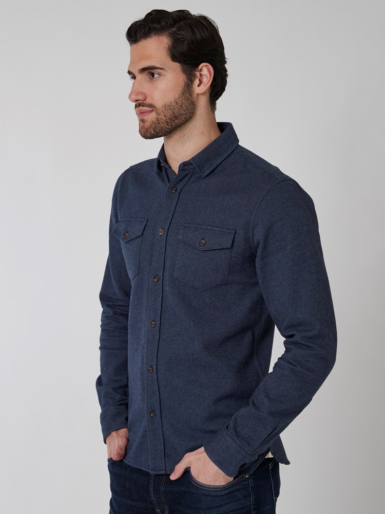 Twill shirt 7501105_EDR-HENRYCHOICE-A22-Modell-Left_chn=boys_8162_Twill shirt EDR.jpg_Left||Left