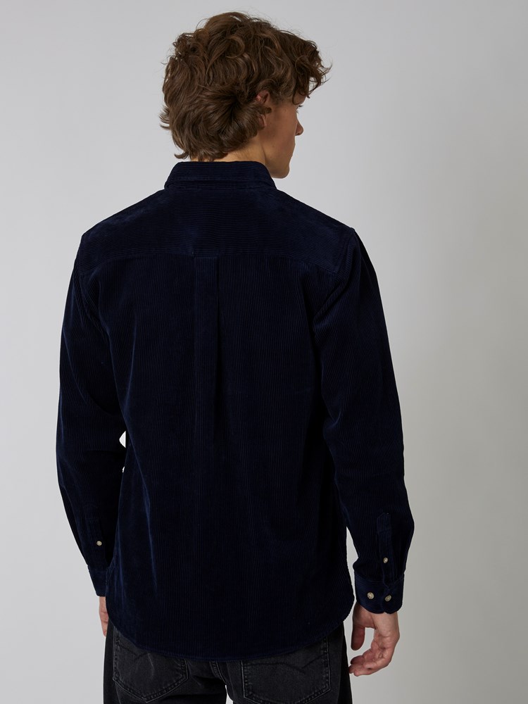 Cord shirt 7501106_EM1-HENRYCHOICE-A22-Modell-Back_chn=boys_3973_Cord shirt EM1.jpg_Back||Back