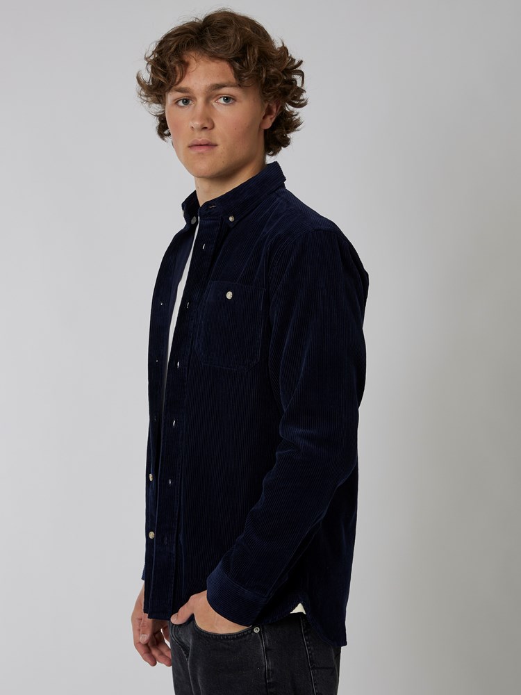 Cord shirt 7501106_EM1-HENRYCHOICE-A22-Modell-Left_chn=boys_5466_Cord shirt EM1.jpg_Left||Left