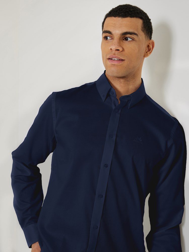 Peretti skjorte - Regular fit 7501308_O68_Jean Paul_Peretti Skjorte_W23 -blå_EM6_Peretti skjorte - Regular fit EM6.jpg_