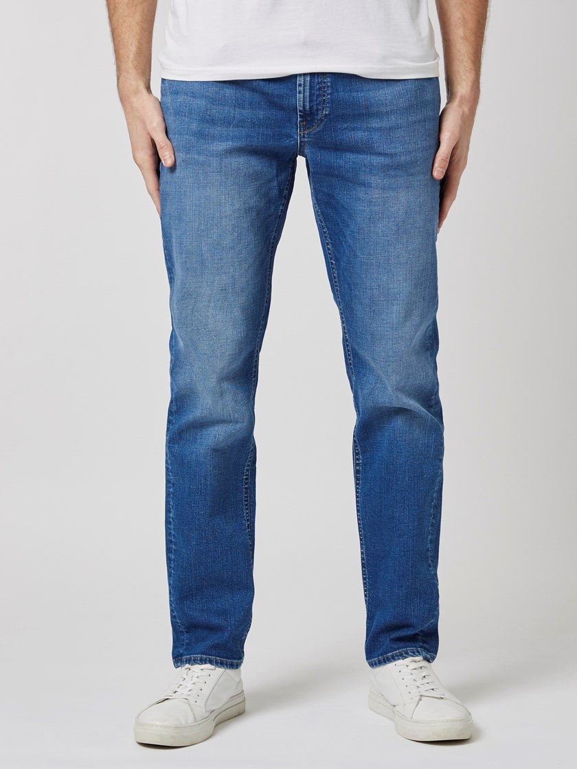 7501420 DAD 7501420_DAD-HENRYCHOICE-NOS-Modell-Front_chn=boys_4699_Slim Bill blue jeans DAD.jpg_Front||Front