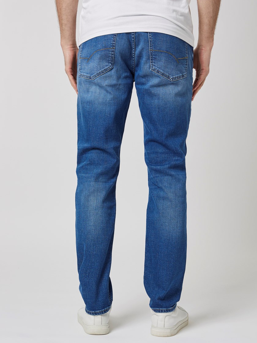 7501420 DAD 7501420_DAD-HENRYCHOICE-NOS-Modell-Front_chn=boys_4832_Slim Bill blue jeans DAD.jpg_Front||Front