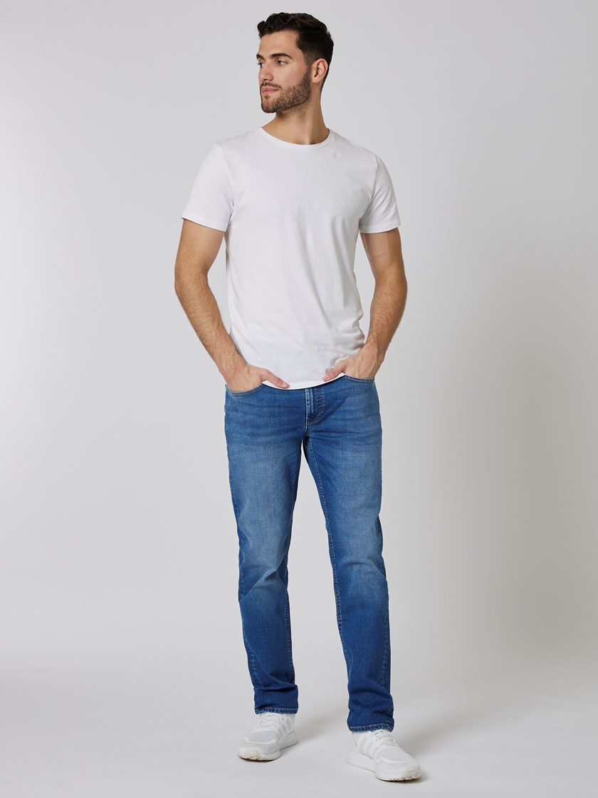 7501420 DAD 7501420_DAD-HENRYCHOICE-NOS-Modell-Front_chn=boys_9413_Slim Bill blue jeans DAD.jpg_Front||Front