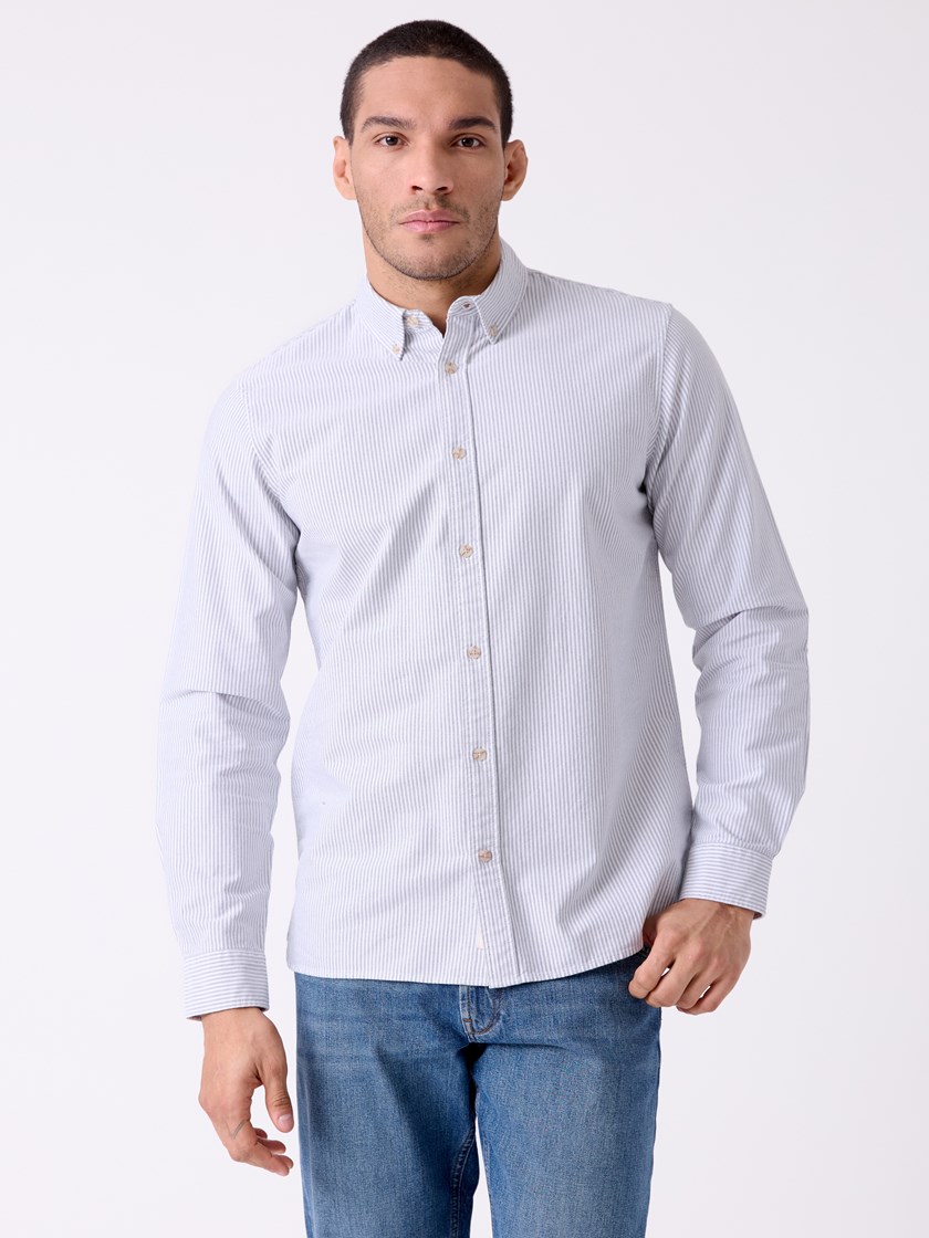 7501608 EHI 7501608_EHI-HENRYCHOICE-NOS-Modell-Front_chn=decades_6396_Oxford striped shirt EHI.jpg_Front||Front