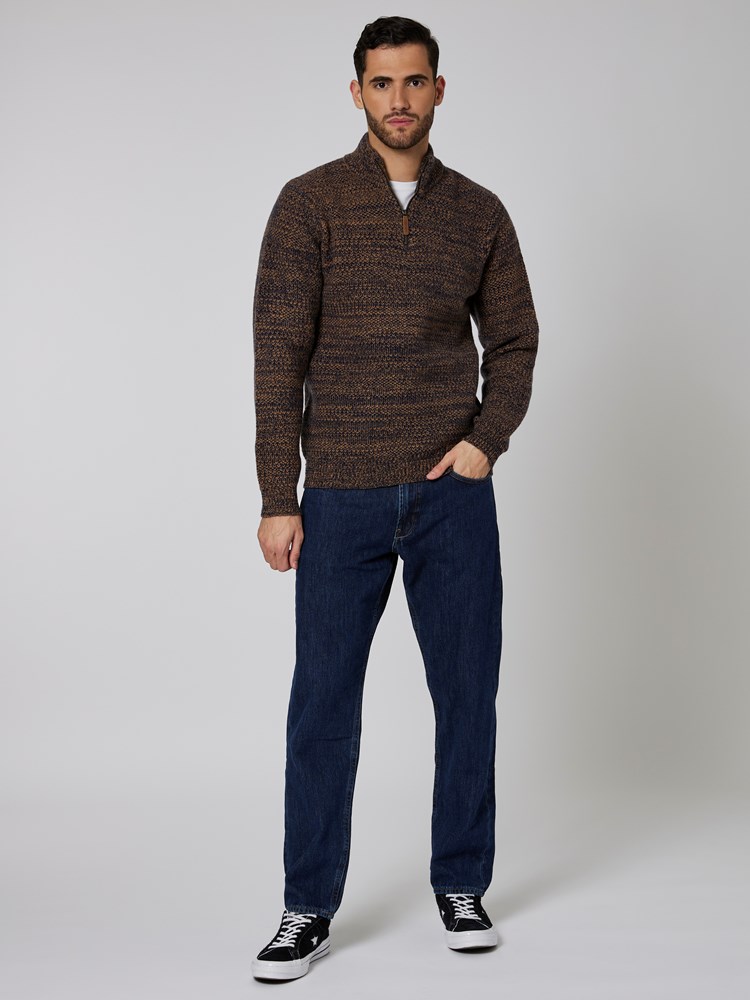 Carl zip strikkegenser 7501893_EM1-HENRYCHOICE-W22-Modell-Front_chn=boys_7376_Carl zip strikkegenser EM1 7501893.jpg_Front||Front