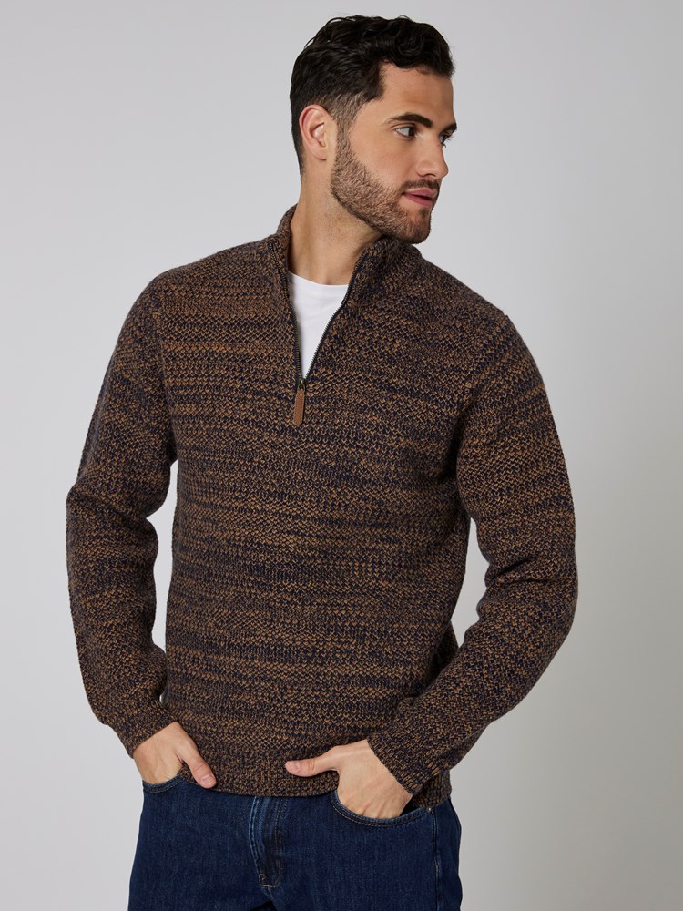 Carl zip strikkegenser 7501893_EM1-HENRYCHOICE-W22-Modell-Front_chn=boys_92_Carl zip strikkegenser EM1 7501893.jpg_Front||Front