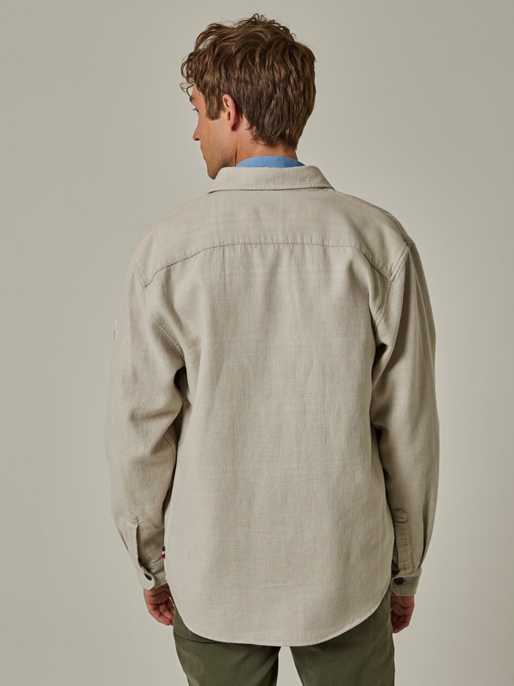 Francesco skjortejakke 7503623_I3O-JEANPAUL-S23-Modell-Front_1381_Francesco skjortejakke I3O.jpg_Front||Front