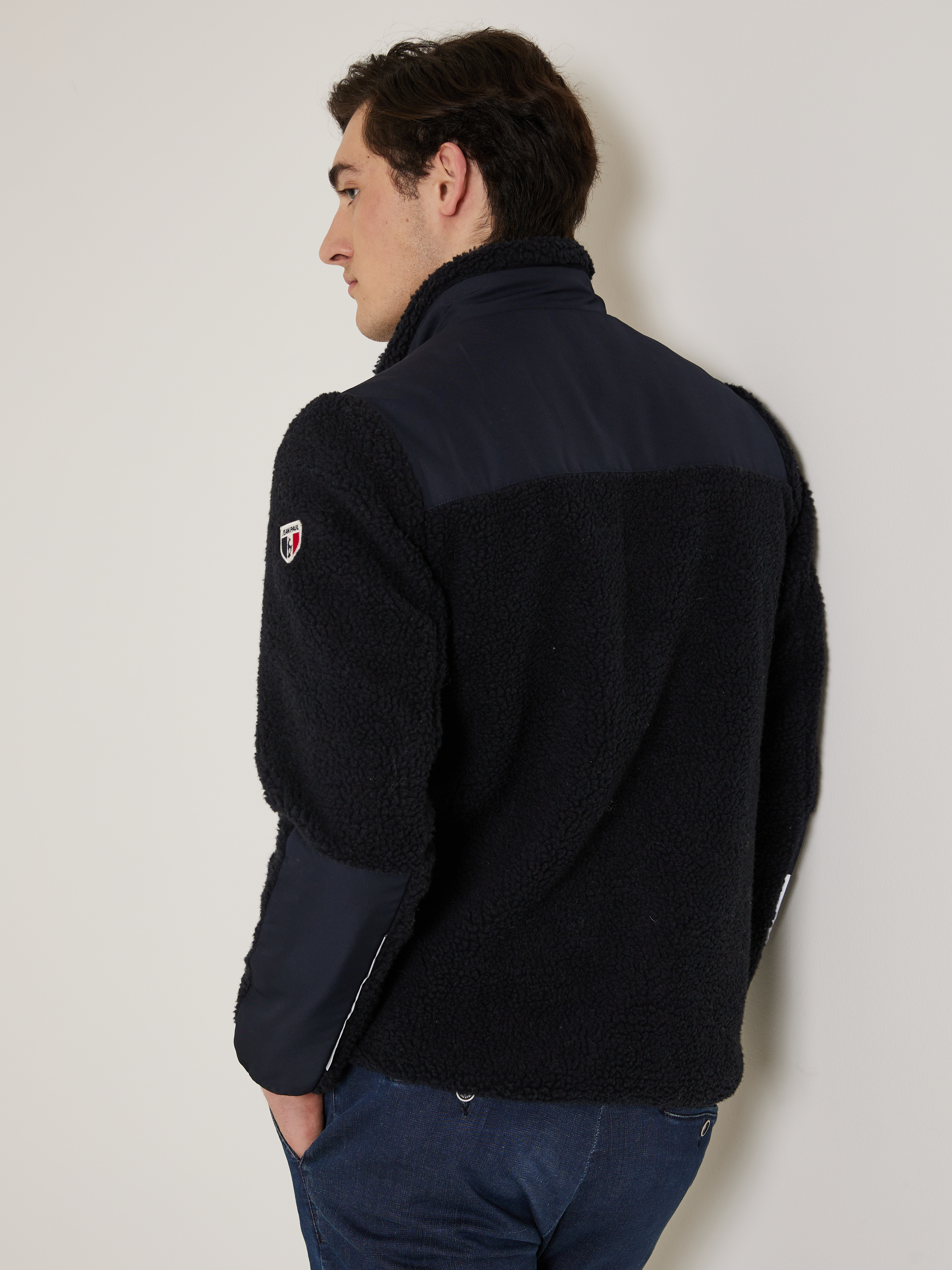 Nino teddyjakke 7504203_EM6-JEANPAUL-A23-Modell-Front_665_Nino teddyjakke EM6.jpg_Front||Front