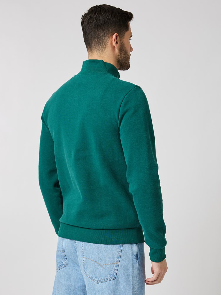 Zip Sweater 7504405_GUL-HENRYCHOICE-A23-Modell-Back_chn=boys_1222_Zip Sweater GUL.jpg_Back||Back
