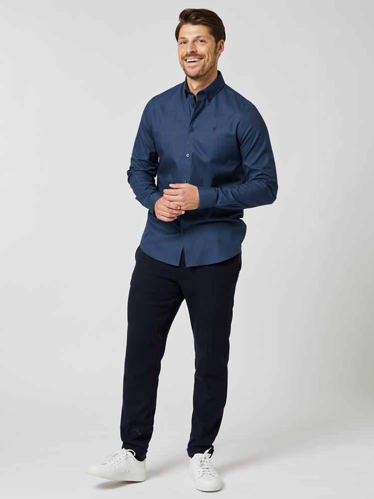 Arni mønstret skjorte 7504595_R48-MRCAPUCHIN-A23-Modell-Front_chn=boys_5550_Arni mønstret skjorte R48.jpg_Front||Front