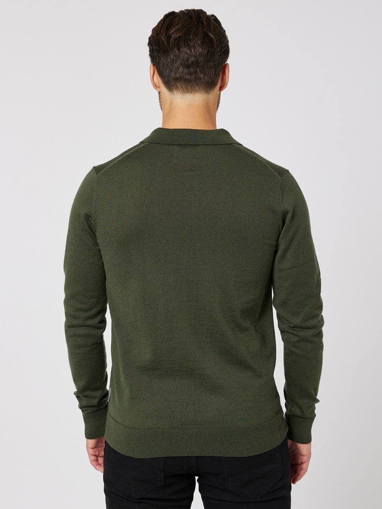 Merino zip strikkegenser 7505247_GUJ-MRCAPUCHIN-W23-Modell-Back_chn=boys_1460_Merino zip strikkegenser GUJ.jpg_Back||Back