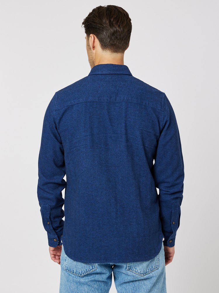 Herringbone Shirt 7505305_EOX-HENRYCHOICE-W23-Modell-Back_chn=boys_9543_Herringbone Shirt EOX.jpg_Back||Back