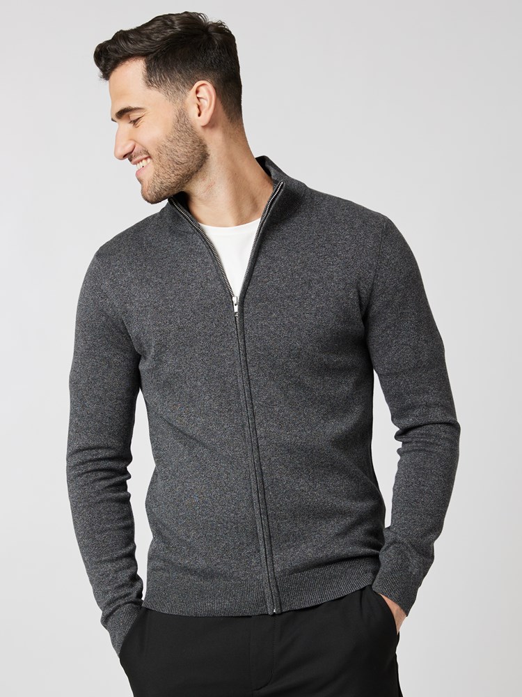 Dammers zip cardigan 7505380_IFS-MRCAPUCHIN-A23-Modell-Front_chn=boys_7638_Dammers zip cardigan IFS_7505380 IFS.jpg_Front||Front