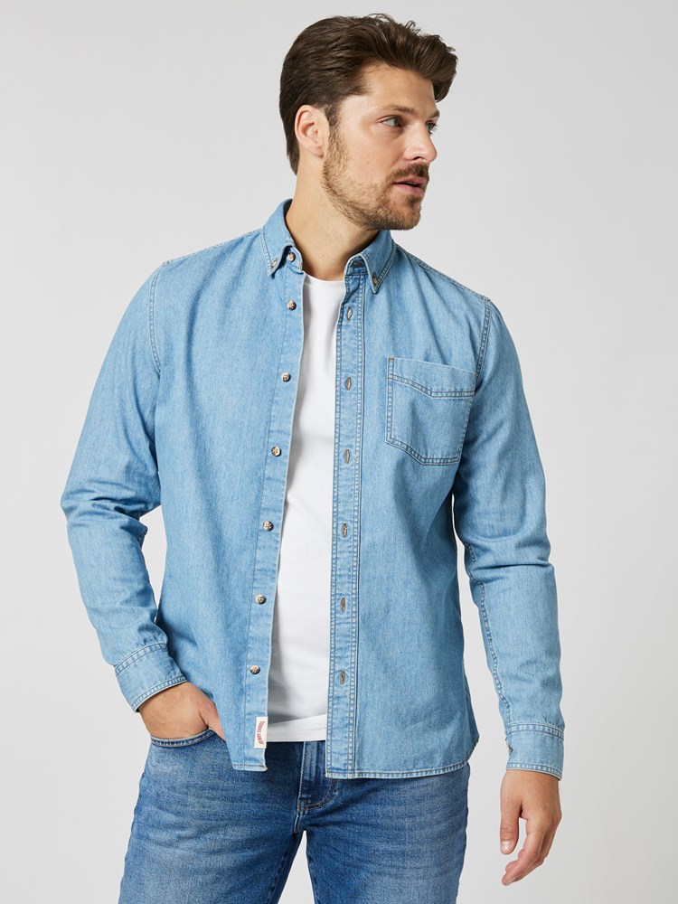 Denim Shirt 7505516_E8S-HENRYCHOICE-A23-Modell-Front_chn=boys_8194_Denim Shirt E8S_7505516 E8S.jpg_Front||Front