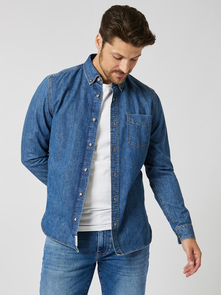 Denim Shirt 7505516_EPC-HENRYCHOICE-A23-Modell-Front_chn=boys_3700_Denim Shirt EPC_7505516 EPC.jpg_Front||Front