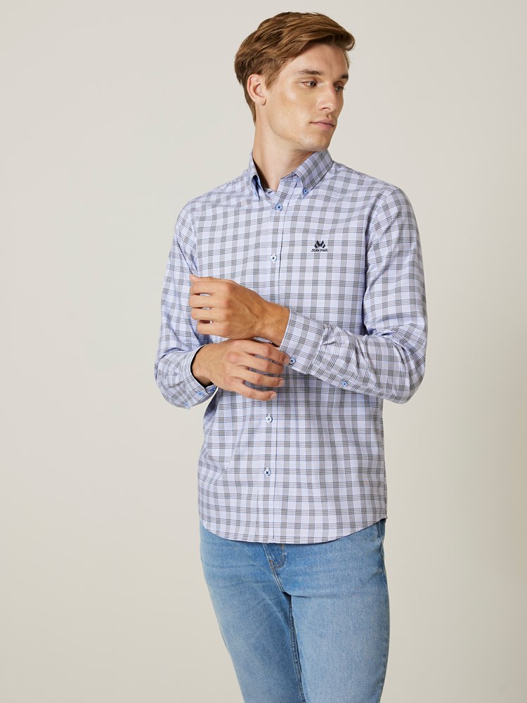 Daniel skjorte - Regular fit 7506304_E9O-JEANPAUL-S24-Modell-Front_5008_Daniel skjorte - Regular fit E9O 7506304.jpg_Front||Front