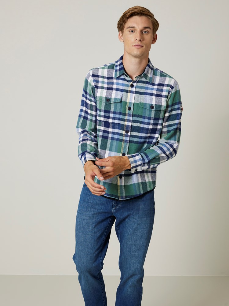 Florian skjortejakke 7506321_GNT-JEANPAUL-S24-Modell-Front_8266_Florian skjortejakke GNT.jpg_Front||Front
