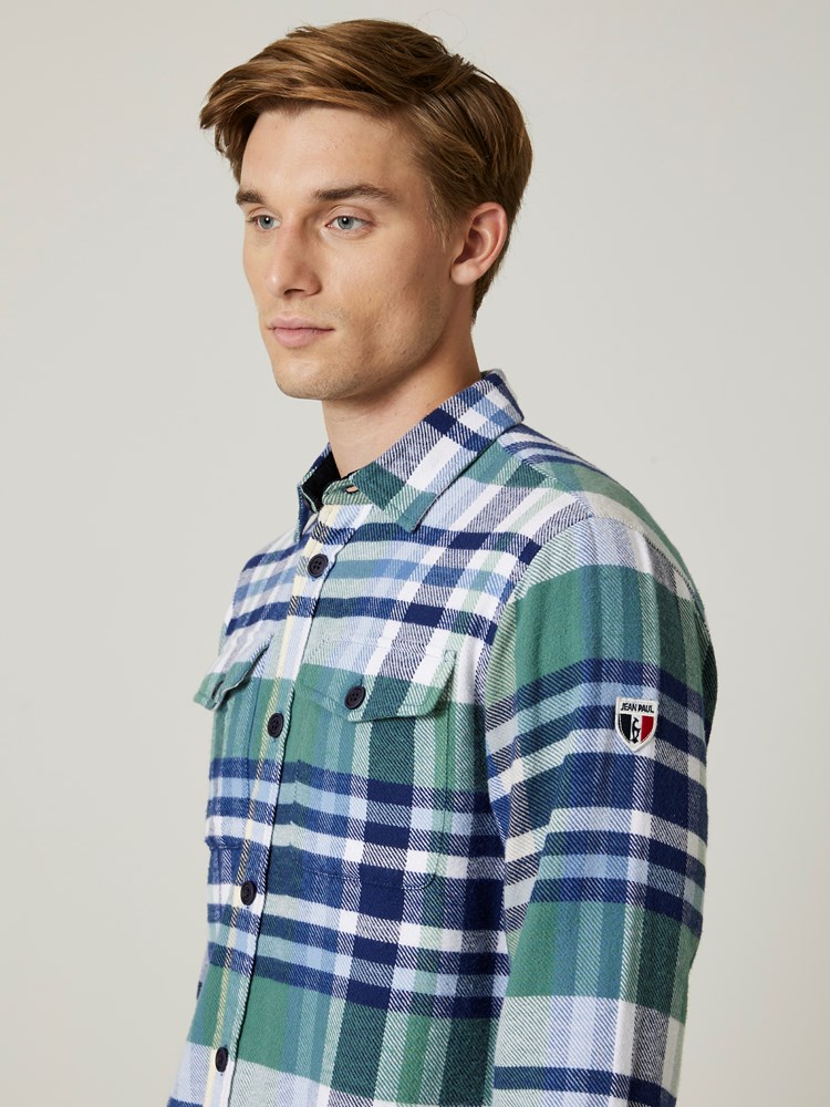 Florian skjortejakke 7506321_GNT-JEANPAUL-S24-Modell-Front_835_Florian skjortejakke GNT.jpg_Front||Front