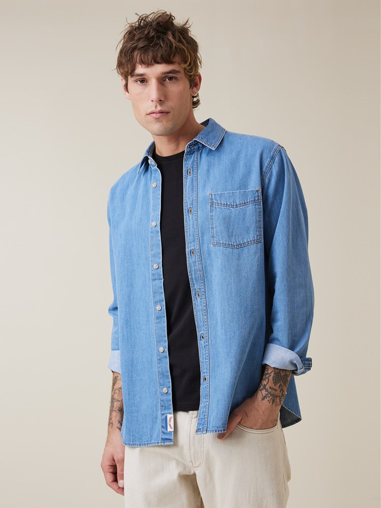 Denim Shirt 7506355_E8S-HENRYCHOICE-S24-Modell-Front_chn=boys_4513_Denim Shirt E8S.jpg_Front||Front