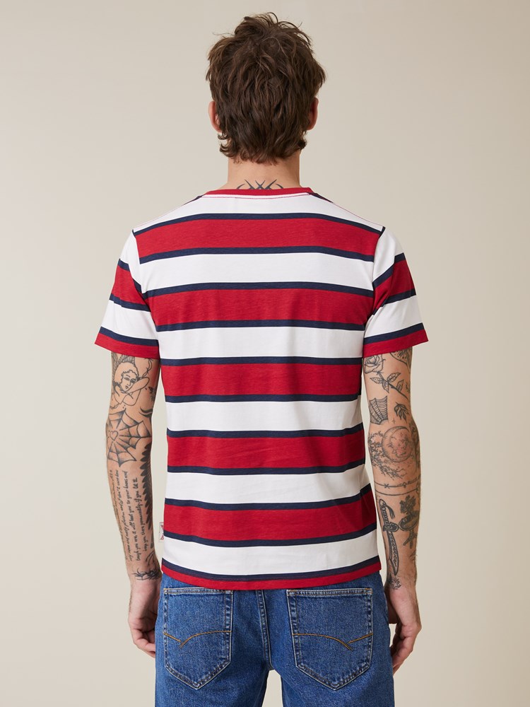Stripe T-shirt 7506525_K5J-HENRYCHOICE-S24-Modell-Back_chn=boys_7355_Stripe T-shirt K5J.jpg_Back||Back