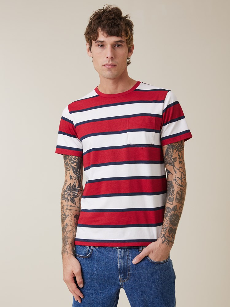 Stripe T-shirt 7506525_K5J-HENRYCHOICE-S24-Modell-Front_chn=boys_1224_Stripe T-shirt K5J.jpg_Front||Front