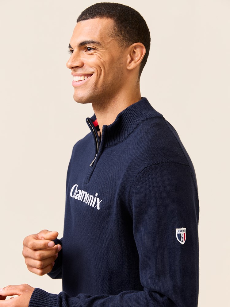 Chamonix  zipneck 7509165_EM6-JEANPAUL-W24-Modell-Front_5171_Chamonix  zipneck EM6_Chamonix  zipneck EM6 7509165.jpg_Front||Front